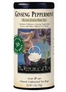 Ginseng Peppermint Tea Bags